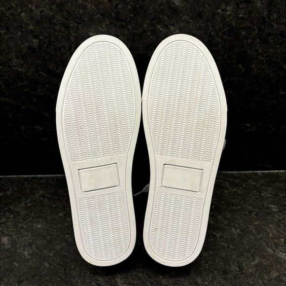 Patricia Green A Mano Lace Up Sneakers White & Snake Skin Ribbon Laces Size 7 - Picture 7 of 11